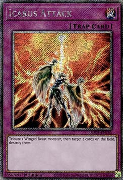 Attacco Icaro - Bonanza Quarto di Secolo (Platinum Secret Rare) [RA03-165]