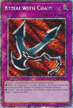 Kunai con Catena - Bonanza Quarto di Secolo (Platinum Secret Rare) [RA03-204]