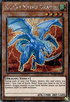 Drago Koa'ki Meiru - Bonanza Quarto di Secolo (Platinum Secret Rare) [RA03-218]