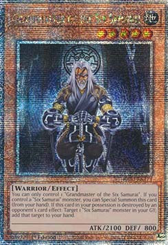 Gran Maestro dei Sei Samurai - Bonanza Quarto di Secolo (Quarter Century Secret Rare) [RA03-174]