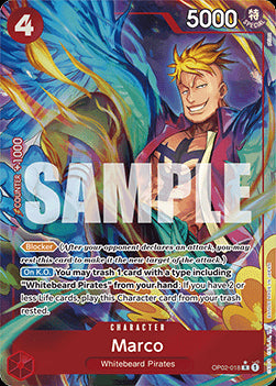 Marco (OP02-018) - The Best (Alternate Art) [PRB01-OP02-018]