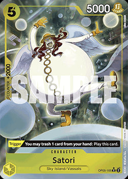 Satori (OP05-105) - The Best (Rare) [PRB01-OP05-105]