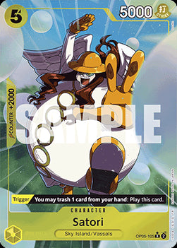 Satori (OP05-105) - The Best (Alternate Art) [PRB01-OP05-105]