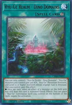 Reame Ryu-Ge - Domini Dino - Distruttori Incrociati (Rare) [CRBR-037]