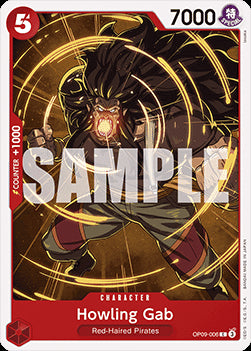 Howling Gab (OP09-006) - Emperors in the New World (Common) [OP09-006]