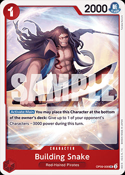 Building Snake (OP09-008) - Emperors in the New World (Uncommon) [OP09-008]