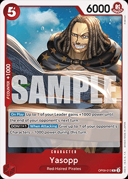 Yasopp (OP09-013) - Emperors in the New World (Rare) [OP09-013]