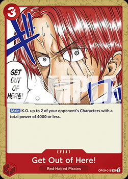 Get Out of Here! (OP09-018) - Emperors in the New World (Uncommon) [OP09-018]