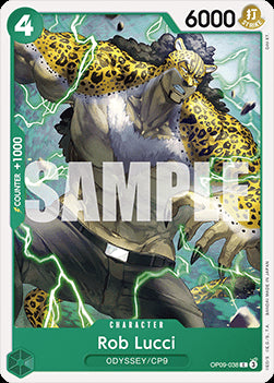 Rob Lucci (OP09-038) - Emperors in the New World (Common) [OP09-038]