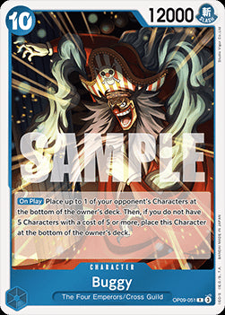 Buggy (OP09-051) - Emperors in the New World (Rare) [OP09-051]