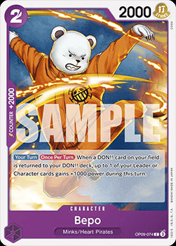 Bepo (OP09-074) - Emperors in the New World (Common) [OP09-074]