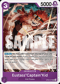 Eustass"Captain"Kid (OP09-075) - Emperors in the New World (Uncommon) [OP09-075]