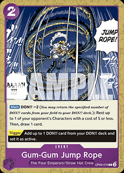 Gum-Gum Jump Rope (OP09-079) - Emperors in the New World (Common) [OP09-079]