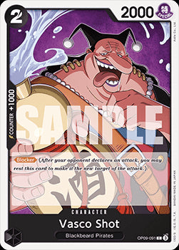 Vasco Shot (OP09-091) - Emperors in the New World (Common) [OP09-091]