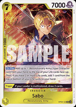 Sabo (OP09-104) - Emperors in the New World (Rare) [OP09-104]