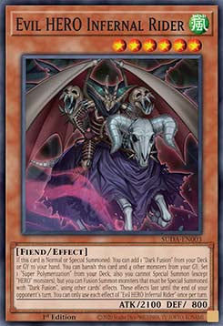 Cavalcatore Infernale EROE Malvagio - Oscurità Suprema (Common) [SUDA-003]