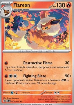 Flareon - Evoluzioni Prismatiche (Rare) [PRE-013]