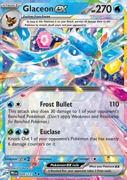 Glaceon ex - Evoluzioni Prismatiche (Double Rare) [PRE-026]