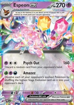 Espeon ex - Evoluzioni Prismatiche (Double Rare) [PRE-034]