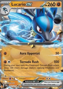 Lucario ex - Evoluzioni Prismatiche (Double Rare) [PRE-051]
