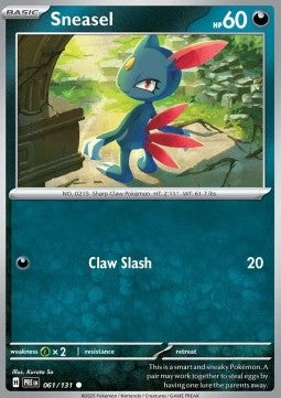 Sneasel - Evoluzioni Prismatiche (Common) [PRE-061]