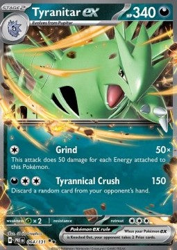 Tyranitar ex - Evoluzioni Prismatiche (Double Rare) [PRE-064]