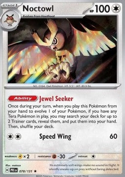 Noctowl - Evoluzioni Prismatiche (Rare) [PRE-078]
