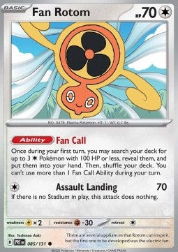 Rotom Vortice - Evoluzioni Prismatiche (Common) [PRE-085]