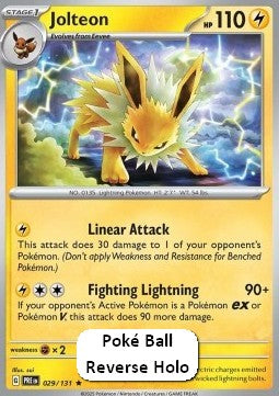 Jolteon - Evoluzioni Prismatiche: Supplementi (Rare) [xPRE-029]