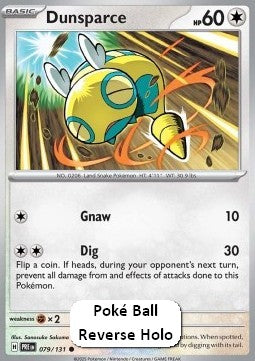 Dunsparce - Evoluzioni Prismatiche: Supplementi (Common) [xPRE-079]