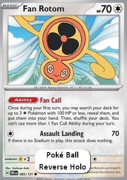 Rotom Vortice - Evoluzioni Prismatiche: Supplementi (Common) [xPRE-085]