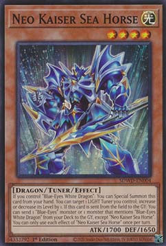 Neo Kaiser Cavalluccio Marino - Structure Deck: Destino Bianco Occhi Blu (Super Rare) [SDWD-004]