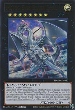 Drago Argento Occhi Indaco - Structure Deck: Destino Bianco Occhi Blu (Ultra Rare) [SDWD-032]