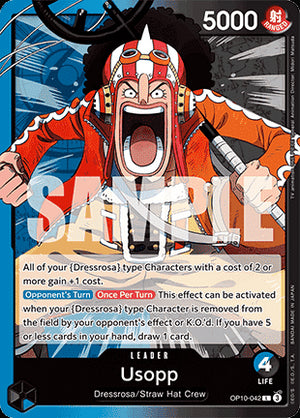 Usopp (OP10-042) - Royal Blood (Leader) [OP10-042]