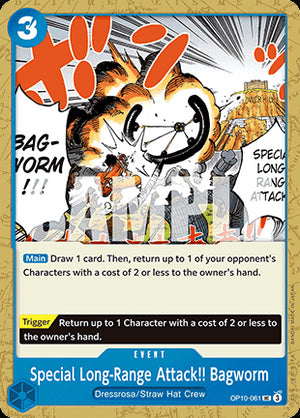 Special Long-Range Attack!! Bagworm (OP10-061) - Royal Blood (Uncommon) [OP10-061]
