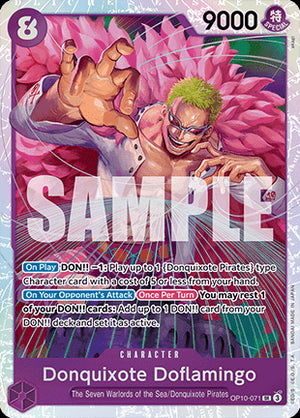 Donquixote Doflamingo (OP10-071) - Royal Blood (Super Rare) [OP10-071]