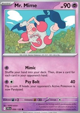 Mr. Mime - Avventure Insieme (Common) [JTG-058]