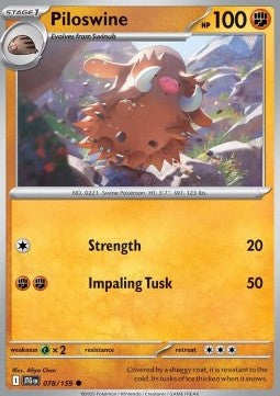 Piloswine - Avventure Insieme (Common) [JTG-078]