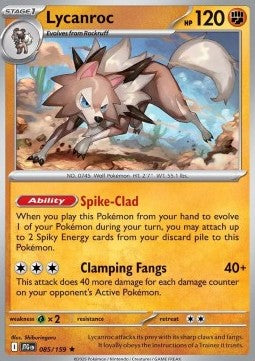 Lycanroc - Avventure Insieme (Rare) [JTG-085]