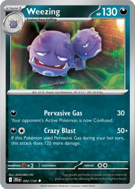 Weezing - Avventure Insieme (Uncommon) [JTG-092]