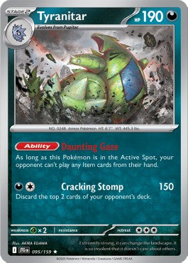 Tyranitar - Avventure Insieme (Rare) [JTG-095]