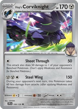 Corviknight di Hop - Avventure Insieme (Uncommon) [JTG-108]