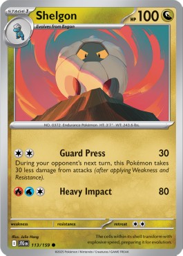Shelgon - Avventure Insieme (Common) [JTG-113]