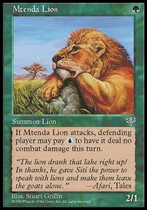 Leone di Mtenda - Mirage (Common)