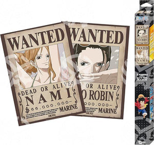 Poster One Piece Nami e Nico Robin - Warcard