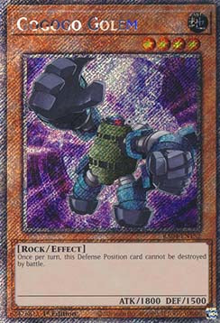 Golem Gogogo - Assalto Quarto di Secolo (Platinum Secret Rare) [RA04-152]