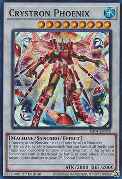 Crystron Phoenix - Assalto Quarto di Secolo (Super Rare) [RA04-058]