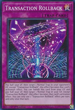 Transazione Rollback - Assalto Quarto di Secolo (Super Rare) [RA04-105]