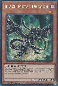 Drago Metallico Nero - Assalto Quarto di Secolo (Secret Rare) [RA04-016]