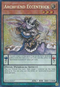 Arcidemone Eccentrucco - Assalto Quarto di Secolo (Secret Rare) [RA04-017]